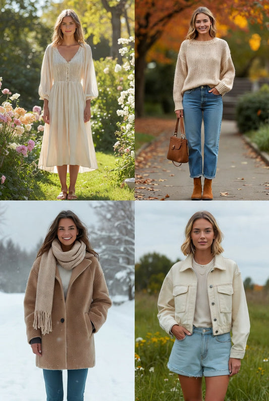 Daily outfit ideas for every season with simple and comfortable styling